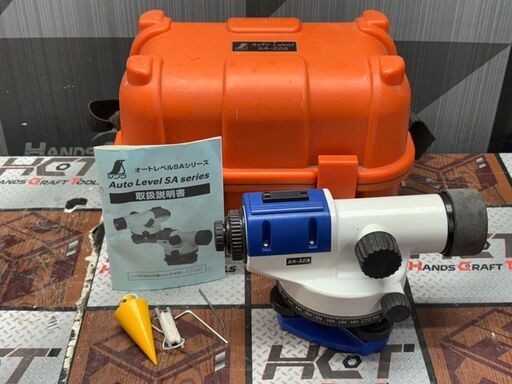 【中古】シンワ SA-32A オートレベル ※未校正の為ジャンク品扱い【ハンズクラフト佐賀】
