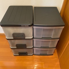 お取引決まりました、収納ケース.出品8月末までの画像