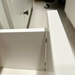 [ご相談中]使用3年未満◇IKEA 3段チェスト(引き出し×3) | ホワイト の画像