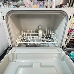 【食器洗い乾燥機24L】3人分(約18点)　Panasonic　2020年製　NP-TCR4　据え置き・卓上　前開き式　和光市　朝霞市　志木市　リサイクルショップ　GMW163の画像