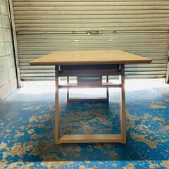 シギヤマ家具工業 ダイニングテーブル 伸長式テーブル W120～150×D80×H68.5cm 北TO1の画像