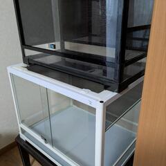 爬虫類ケージ　2点まとめての画像