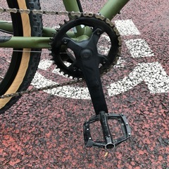 通勤通学やグラベルライドにおすすめ リユースグラベルバイク  マルイシ EMPEROR G FLAT カーキ　440の画像