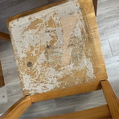 受付停止　ダイニングテーブルの画像