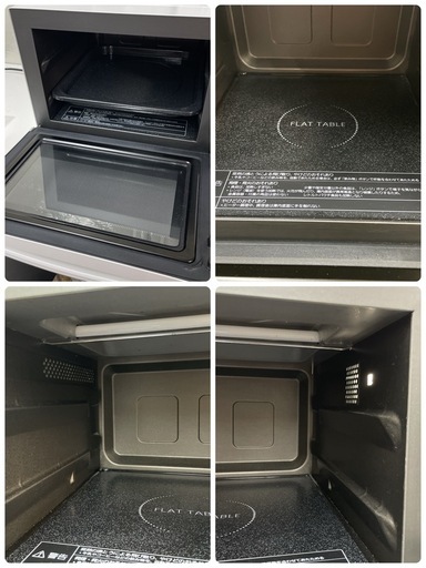 R729 ☀️Panasonic オーブンレンジ （23L / ヘルツフリー / 角皿付き）19年製 NE-MS236  ⭐ 動作確認済 ⭐ クリーニング済
