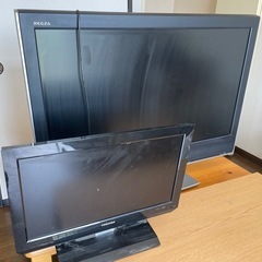 REGZA　テレビまとめて２台の画像