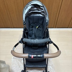 ベビーカーA型 aprica ラクーナ クッション2022年製 　の画像