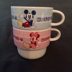 ディズニー ミッキー ミニー カップ セットの画像
