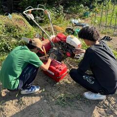 農業用器具を寄贈して頂きたいです
