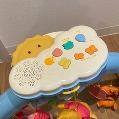くまのプーさん えらべる回転6WAY ジムにへんしんメリー　プーメリー　プーさんメリー　メリー　　の画像