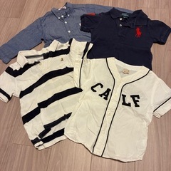 男の子　100から110 夏服　Tシャツ　パンツ　ポロシャツ　計20点
の画像