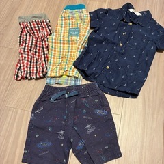 男の子　100から110 夏服　Tシャツ　パンツ　ポロシャツ　計20点
の画像