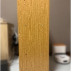 扉付きカラーボックス3段（ニトリ）の画像