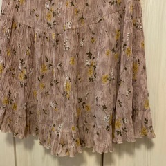 花柄　スカートの画像