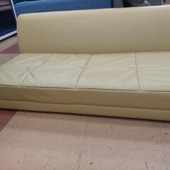 ★限定SALE20%OFF★《尼崎市/リサイクルショップドリーム次屋店》合皮 2Pソファ キャメル 中古品 ☆尼崎市若王寺☆の画像