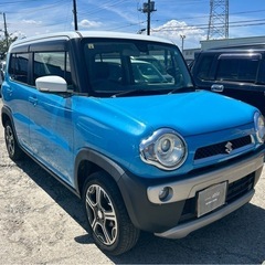 【支払総額27.8万円】可愛い2トーンハスラー4WD車検令和9年8月機関良好 修復歴無し 自動ブレーキ エアコンバッチリ♩の画像