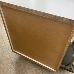 【ジモティー割引で最大15％OFF⭐️】 デスクワゴン　引き出し収納　木目×ホワイトの画像