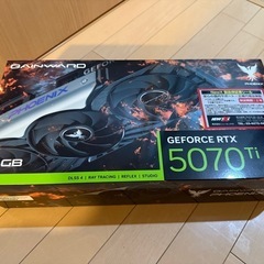 GAINWARD GeForce RTX 5070Ti (8/8購入)の画像