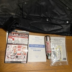 hit air バイク用エアバック　ベストの画像