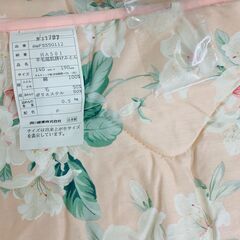 【ジモティー割引で最大15％OFF⭐️】 羊毛混 肌掛け布団 ピンクの画像
