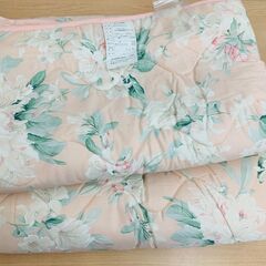 【ジモティー割引で最大15％OFF⭐️】 羊毛混 肌掛け布団 ピンク