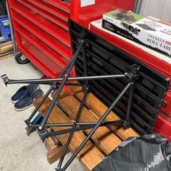 新品未使用　キャンプ用ロールテーブルの画像