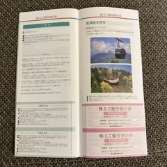 株主優待 株主 優待 名古屋鉄道 名鉄 有効期限 2026.07.15 乗車証 リトルワールド・モンキーパーク・ビーチランド入場招待券 など一部無し (画像2枚目参照)の画像