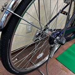 中古車　極上中古車！26インチ 内装3段変速 オートライト仕様 タウンサイクル【高針店在庫品】の画像