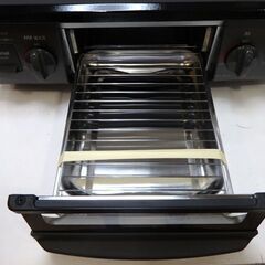 動作品 リンナイ RT35NJH/KG35NBKL 都市ガス ガステーブル 56cm 水無し片面焼グリル [2口 /左強火]25年製の画像