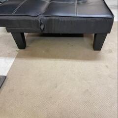 ソファベッド　ソファー　ソファーベット　黒　防水　PU ソファーの画像
