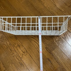 ステンレス製のカゴ かご 収納 整理 使途自由の画像