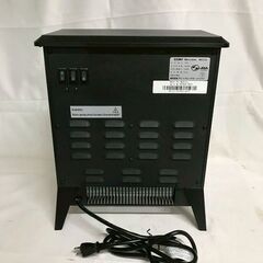 【北見市発】ディンプレックス・ジャパン 電気暖炉 MCS12J 2018年製 黒 (E3571aykYM)の画像