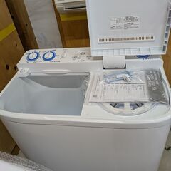 ｱｸｱ 二層式洗濯機5.0kg 2024の画像