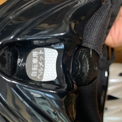 自転車用ヘルメット2個の画像