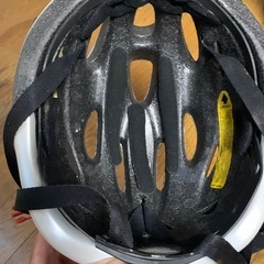 自転車用ヘルメット2個の画像