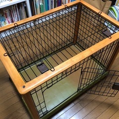 小型犬（リッチェル製）用ケージの画像