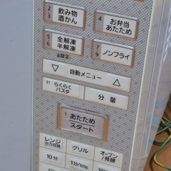 訳あり　Panasonicオーブンレンジの画像