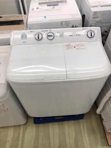 Haier 洗濯:4.5kg 脱水4.5kg 2槽式洗濯機【リサイクルフカツ岡崎倉庫店】250810KT-5