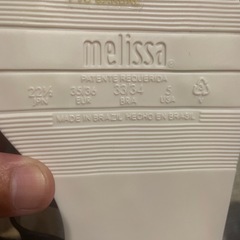 新品未使用 Melissa レディースサンダルの画像