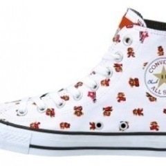 新品【マリオ×コンバース】限定　完売　ALL STAR SUPER MARIO BROS.SC HI 第1弾！25.5センチ　マリオの画像