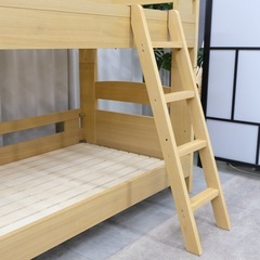 KH-21【新入荷　リサイクル品】GRANZ 2段ベッド　ナチュラルの画像