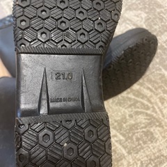 キャサリンコテージ 長靴 レインシューズ 21cm ブラック 黒の画像