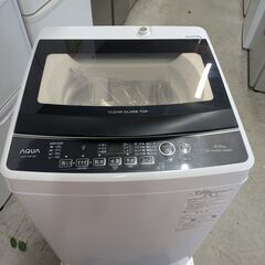 ｱｸｱ 全自動洗濯機5.0kg 2024の画像