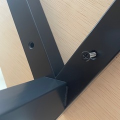 大きな三角の机 木製 テーブル ダイニング インテリア お洒落 の画像
