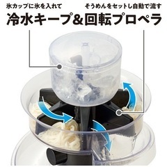 流しそうめん　スライダー式の画像