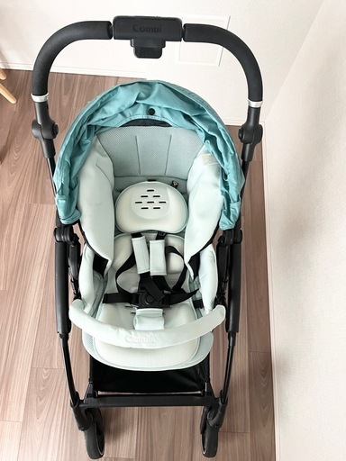 コンビAB型ベビーカーAttOミントグリーン