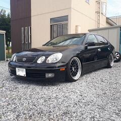 車検満タン❗車税支払い済み❗トヨタ S300 アリスト 希少な限定車❗10theアニバーサリー (ベルテックスエディション) パンチングレザー マルチ 車庫調 トムスマフラー SSRTF1 19インチ カスタムカーの画像