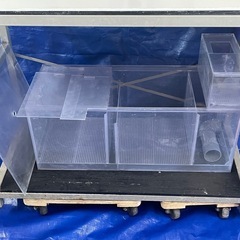 オーバーフローアクリル水槽　水槽台　FUKUROW PHモニター　Rio2500  の画像