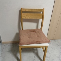 2人用ダイニングセット、ナチュラルの画像