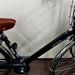 中古車　27インチ 内装3段変速 オートライト仕様 シティサイクル マルイシ「セシリア」【高針店在庫品】の画像
